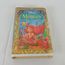 Disney Little Mermaid 1989 VHS 1998 Masterpiece Collection Special Edition Clam - £3.73 GBP