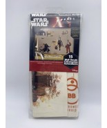 NEW Star Wars Episode VII Force Awakens 15 Wall Decals Removable Reposit... - £3.93 GBP