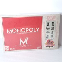 Hasbro Parker Brothers Monopoly 80th Anniversary Edition game Factory Sealed NEW - $49.49