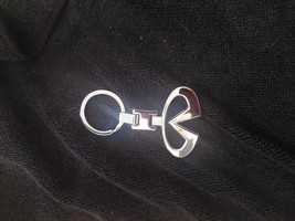 INFINITY Logo Emblem 3D Logo Metal Double Sided Keychain Keyring - $277.07 MXN