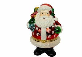 Christopher Radko Candy jar dish container figurine Christmas Galerie Starad vtg - £58.25 GBP