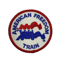 Vintage 1976 American Freedom Train Patch Red White Blue Bicentennial 3x3” - £3.77 GBP