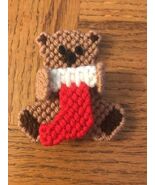 Homemade Christmas Bear Pin - $25.15