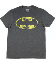 DC Comics Batman Shirt Men Distressed Bat Signal Logo Graphic T-Shirt XL... - £8.63 GBP
