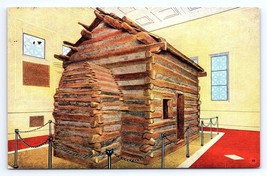 Postcard Lincoln Cabin Birthplace of Abraham Lincoln Hodgenville Kentucky KY - £2.89 GBP