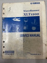 2001 2002 Yamaha Waverunner XLT1200 Service Repair Manual Oem LIT-18616-02-27 - $80.83