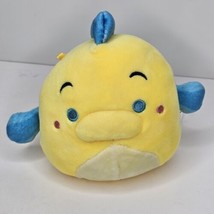 Squishmallow Disney Flounder ~ Little Mermaid Plush Kellytoy Mini - $14.50