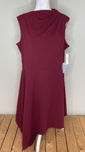 Tash + Sophie NWT Women’s Sleeveless Knee length dress size 16 In Ruby A6 - £18.91 GBP