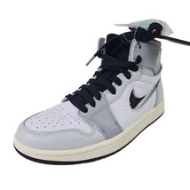 Air Jordan 1 Zoom CMFT 2 Women&#39;s Basketball  Shoes FJ4652 100 White Silver SZ 7 - £113.77 GBP