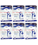( Lot 6 ) G.Nanda Dual-Line Floss Picks 60ct/pk Total 360 Floss - $540.23 MXN