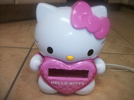 Hello Kitty digital clock radio pink white - £27.49 GBP