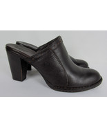 Born Mules open heel leather Brown Womens Size 10 M - €20,59 EUR