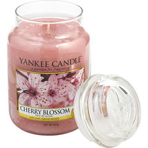 Yankee Candle By Yankee Candle Cherry Blossom Scented Large Jar 22 Oz - U - £25.94 GBP