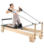 VEVOR Pilates Reformer Machine, Wooden Pilates Workout Equipment, Pilates Bed - $1,292.99