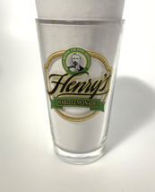 Henry’s Hard Lemonade Beer Pint Glass Cup Hard Lemonade - $8.90