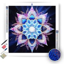 Glass Mandala Diamond - Diamond Painting Kit - £11.91 GBP+