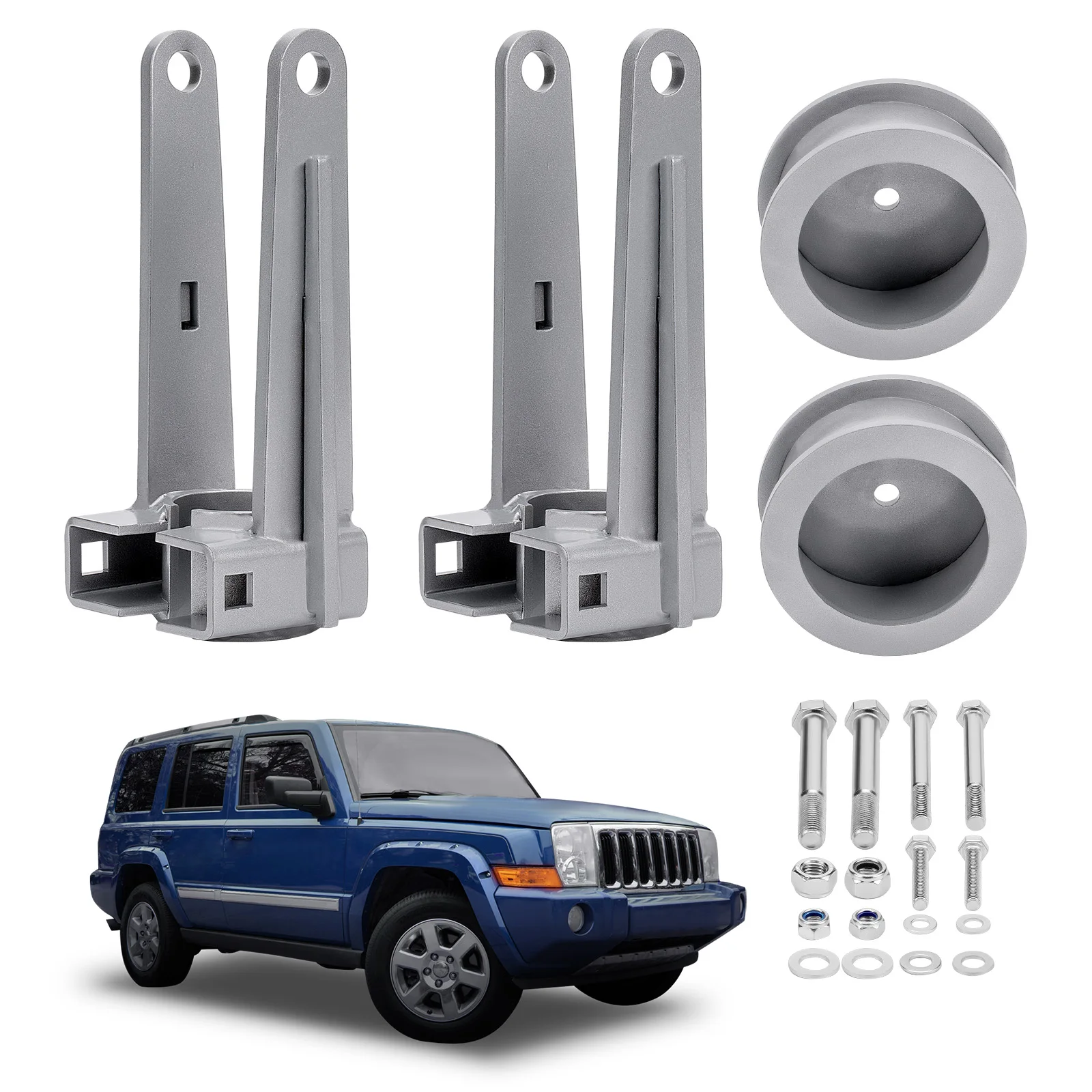 3.5&#39;&#39; Front 3&quot; Rear Lift Kit for  Grand Cherokee WK 2WD 4WD 2005-2010 - £363.90 GBP