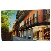 Postcard Pirate&#39;s Alley New Orleans Louisiana Chrome Unposted - £5.42 GBP
