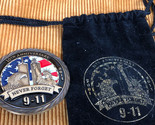 Coinforce 911 Never Forget Military Veterans Collectible 2&quot; Coin and Bag - $7.87