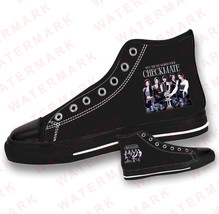 ITZY THE 1ST WORLD TOUR CHECKMATE 2022 black shoes - $48.00