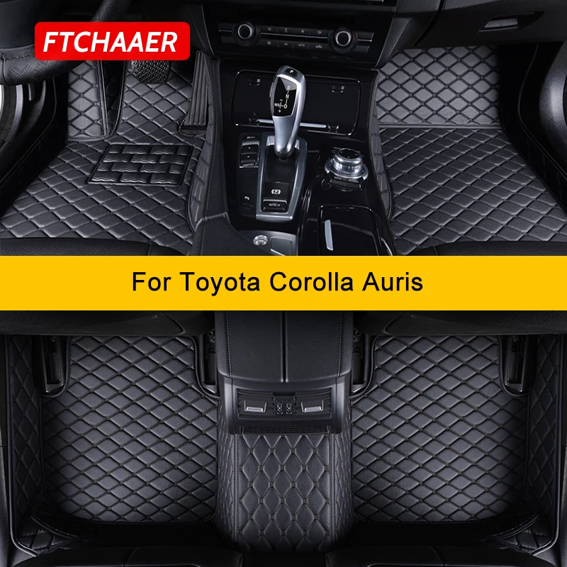 FTCHAAER Custom Car Floor Mats For Toyota Corolla Auris Auto Carpets Foo... - $80.82+