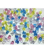 5/8" Mini Pacifiers Baby Shower Party Game Decor Favor U-Pick Quantities & Color - $7.89