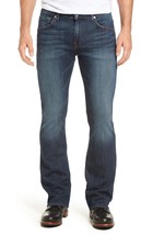 7 For All Mankind Sz 40x34 Brett Jeans Modern Bootcut New York Dark Cotton Denim - £34.82 GBP