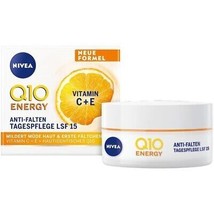 NIVEA Q10 Energy Anti-Wrinkle + Firming Protective Day Cream-50ml FREE SHIP - $23.75