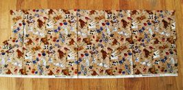 Rainbow Critters Hoffman International Fabrics Dog Print Cotton Fabric 1... - $4.99