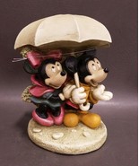 DISNEY MICKEY &amp; MINNIE MOUSE Rainy Day Statue BRAND NEW NO BOX - $189.99