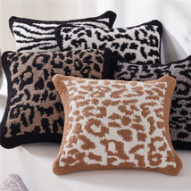 18&quot;x18&quot; Soft Plush Jacquard Fabric Throw Pillow Covers Case Sofa Cushion Covers  - $23.99