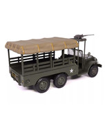 Dodge WC63 Weapons Carrier Diecast 1 43 Olive Drab US Army - $42.15