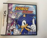 Sonic Rush (Nintendo DS) - Original Case, Manual, &amp; Inserts Only - No Game - $14.99