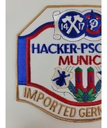RARE Vtg XL Hacker Pschorr Munich Imported German Beer Jacket Uniform 7x... - £43.57 GBP