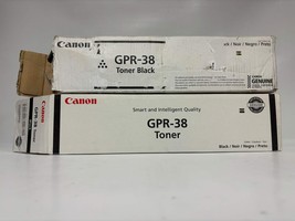 2 Open OEM Canon imageRUNNER 6055, 6065, 6765, 6780 Black Toners GPR-38 - $135.00