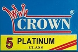 5 Crown Platinum razor blades - £3.16 GBP