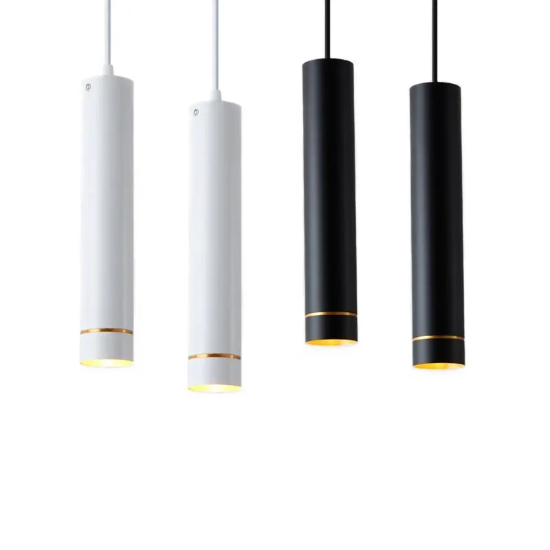  Dimmable LED Cob Pendant Lights Long  Lamps Kitchen Dining Shop Bar Decoration  - £141.39 GBP