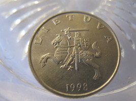 (FC-220) 1998 Lithuania: 1 Litas - $2.50