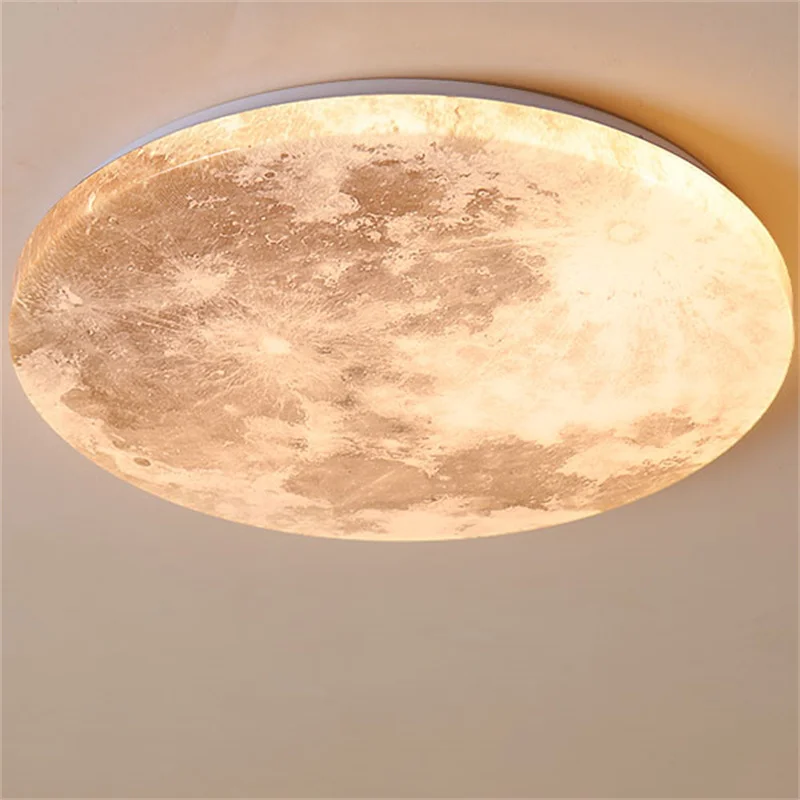  Moon Ceiling Light Led room Decoration Lamp Balcony Bathroom Dimmable Room Indo - £166.12 GBP