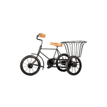 Wrought Iron Cycle Rickshaw Toy for Kids &amp; Home Decor Handmade  Showpiece - £38.42 GBP