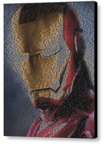 Iron Man Avengers List Mosaic AMAZING Framed 9X11 Limited Edition Art w/COA - £14.42 GBP