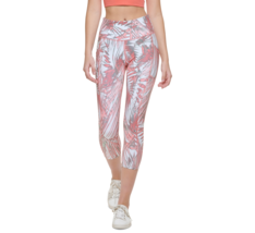 MSRP $60 Calvin Klein Performance Printed High-Waist Cropped Tights Size... - $24.94