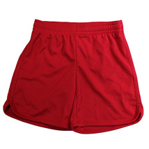 Lands End Uniform Girl&#39;s Size Medium 10/12, Mesh Gym Shorts, Red - $14.99