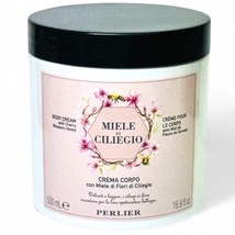Perlier MIELE di CILIEGIO Cherry Blossom Honey Body Cream LARGE 16.9 oz ... - $37.44 CAD