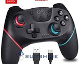 Wireless Controller For Nintendo Switch, Pro Gamepad Controller Dual Vib... - $35.99