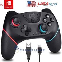 Wireless Controller For Nintendo Switch, Pro Gamepad Controller Dual Vibration - £28.31 GBP