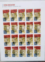 Stem Education 2018 (Usps) Stamp Sheet 20 Forever Stamps - $19.95