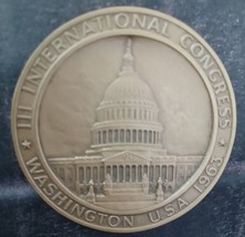 INTERNATIONAL PLASTIC SURGERY 1963 INTERNATIONAL CONGRESS COMMEMORATIVE ... - $7.69