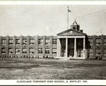 Cleveland Township High School South Whitley Indiana IN UNP DB Postcard T17 - £5.41 GBP