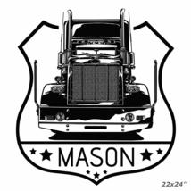 Road Truck Name Personalized Wall Sticker Decal-Big Road Truck Decal Vin... - £79.13 GBP